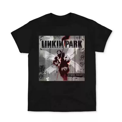 2024 Popular New Linkin Park Rock Band Europe and the United States Short-Sleeved T-Shirt Clothes for Men and Women Around